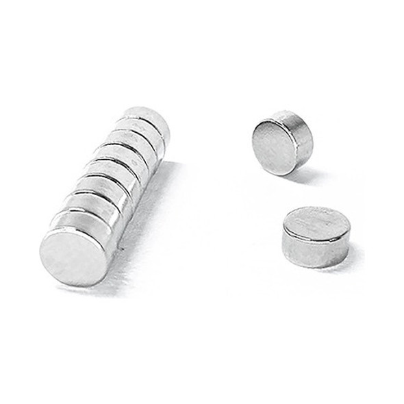 Ímã Neodímio Ø 6x3 Mm N35 20 Unidades 0