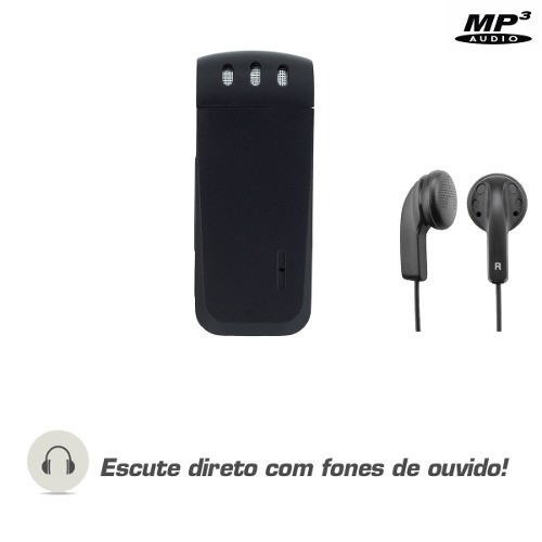 Gravador Espião Para Carros Infantil Micro Espionagem Mini 1