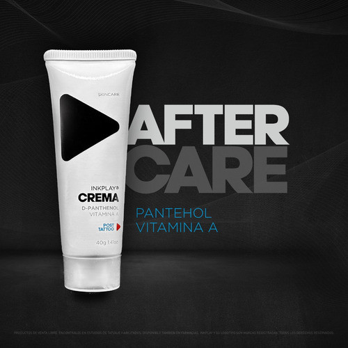 Crema Inkplay Post Tattoo 40g. Skin Care (x10 Unidades) 1