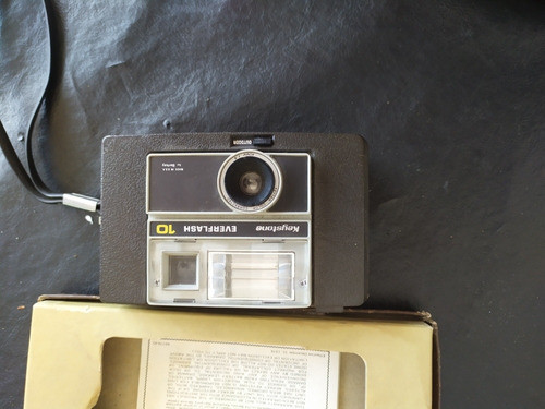 Cámara Retro Vintage Keystone Everflash 10 Con Caja Y Manual 0