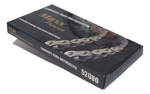 Corrente Moto 525x120 Hornet/ Cb 500 98/03 C/ Retentor 1