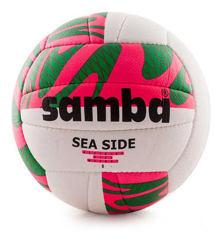 Pelota Samba  Sea Side Verde Fucsia 0