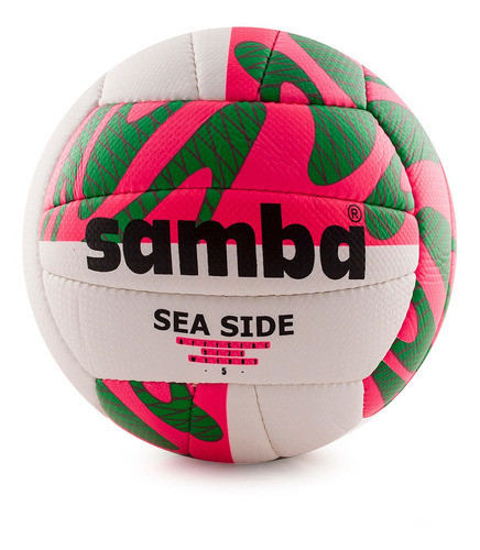 Pelota Samba  Sea Side Verde Fucsia 1