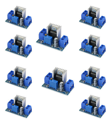 Lm317 - Placa De Alimentacin Con Regulador De Voltaje Ajusta 0