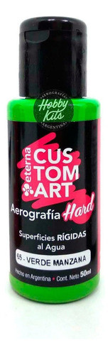 Pintura Aerográfica Eterna Custom Hard X5 Y Limpiador 50ml 1