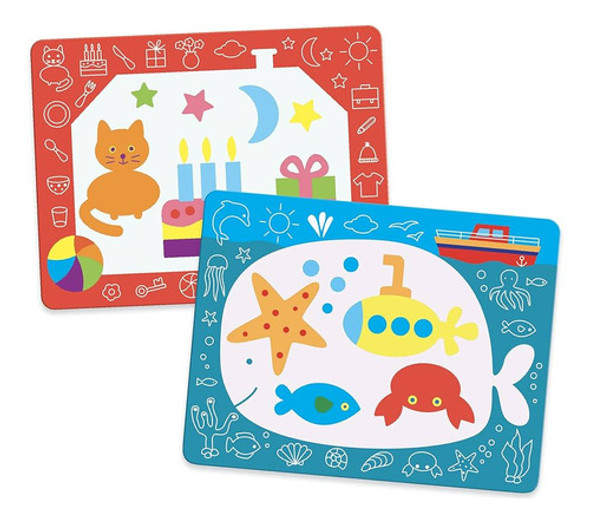 Dibujos Para Colorear Garabatos Mágicos Djeco Dj09067 1