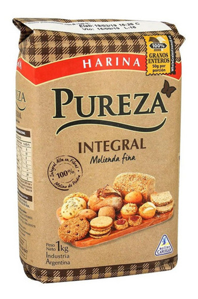 Harina Integral Pureza 1kg 0