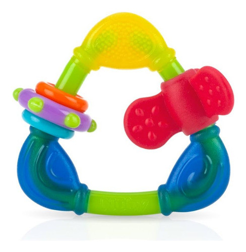 Mordedor Triângulo Nûby Varias Texturas Para Morder 1