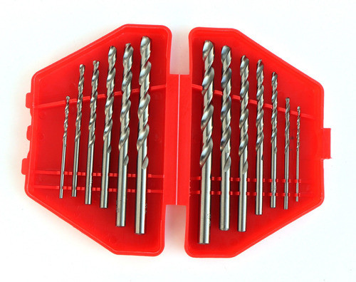 13 Pc Brillante Alta Velocidad Acero Jobber Taladro Bit Esta 0