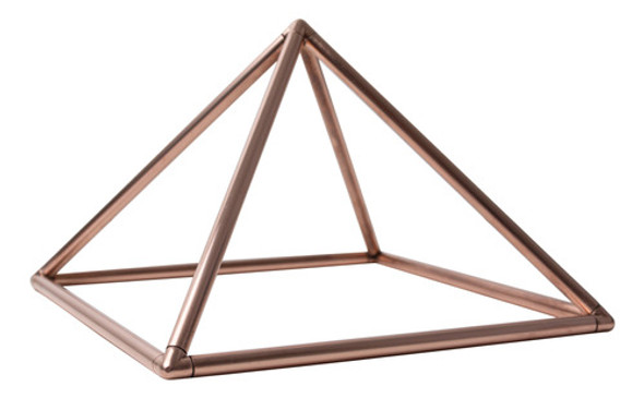 Pirâmide Terapias Holísticas Cobre 23cm 0