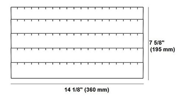 888 Display Usa Earring Display Tray Terciopelo Negro Almoha 1