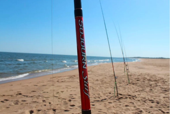 Caña De Pesca Shimano Sojourn Surf 3,90 Mts Frontal Bentanco 1