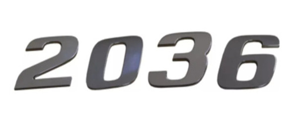 Kit Emblema Cromado Mb Axor 2036 0