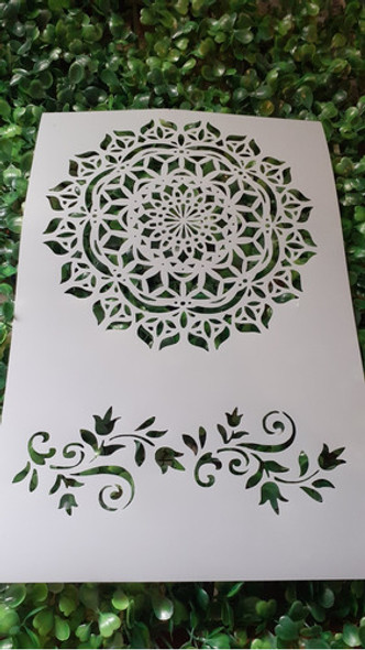 Stencil Mandala Modelo 23 1