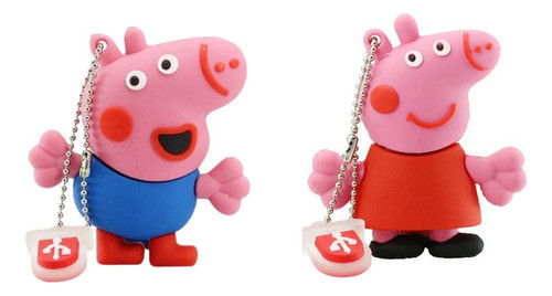 Pen Drive 8gb Usb Personalizado Peppa Pig (envio Aleatório) 1