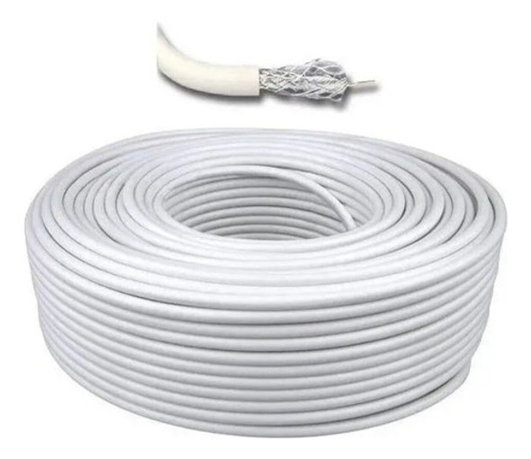 Bobina De Cable Coaxil Grueso Rg6 152 Metros Caja X4 0