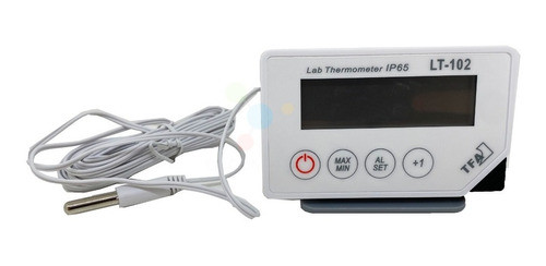 Termómetro Digital Tfa Profesional Cadena De Frío Sensor 3m 1
