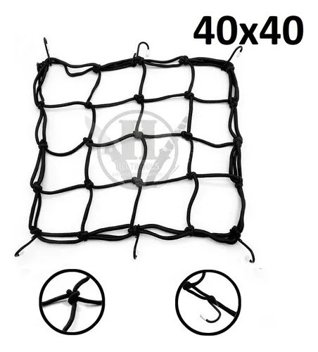 Red Pulpo Elastico Para Moto Amarre 40 X 40cm X Mayor X6 Uni 1