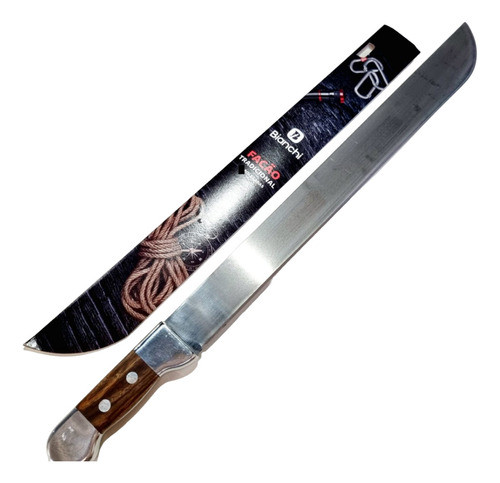 Facão Bianchi Inox 16pol Caça,pesca,mato,camping Alumínio 0