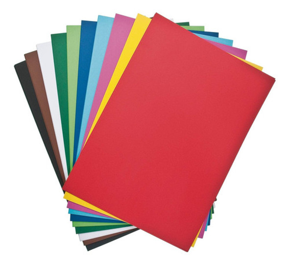 Cartulina Escolar 45x65 Cm X 50 Unidades Colores A Eleccion 0
