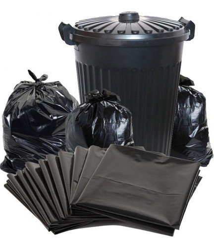 Bolsa Residuo Consorcio Basura Rojo Recicla 80x110 X500u 1