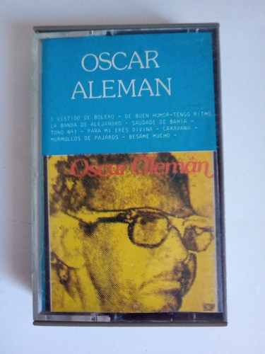 Cassette Oscar Alemán - Tonodisc - Para Coleccionistas 1