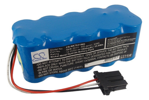 Batería 2800 Mah Para Nihon Kohden Tec-5500, Nkb-301v 1