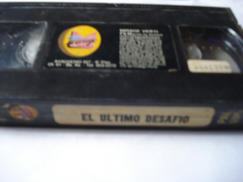 Vhs El Último Desafío ( Angel In The Dark) 0