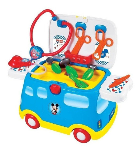Autito Banquito De Emi Set De Doctor Mickey Zippy Toys Cadia 0