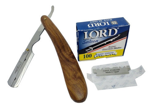 Kit Navalhete   Navalha  Profissional  + 100 Laminas - Mn012 0