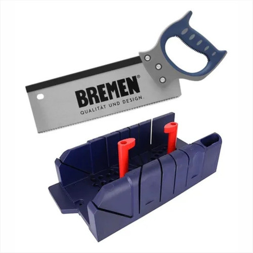 Caja Para Ingletes Bremen 7492 + Serrucho Costilla 3377 0