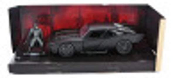 Hollywood Rides 2022 Batmobile Com Veículo Batman Fig 1/32 0 Hollywood Rides 2022 Batmobile Com Veículo Batman Fig 1/32 0