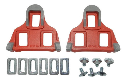 Taquinho Taco Compatível Shimano Wellgo Speed D/ 6° Graus 0