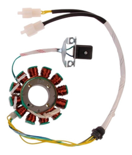 Estator 12 Polos Zanella Rz 250 Año 2013 Pietcard 257 0