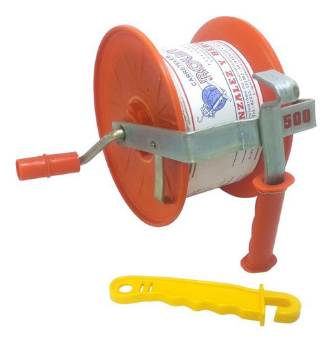 Carretel Plastico Con 500m De Electropiolin Rolin 0