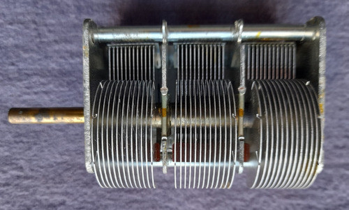 Capacitor Variable En Tandem De 3 Unidades 410pf A 12pf 1