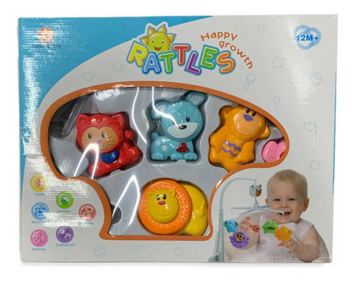 Dormidera Cuna Animalitos Dream Rattles 1