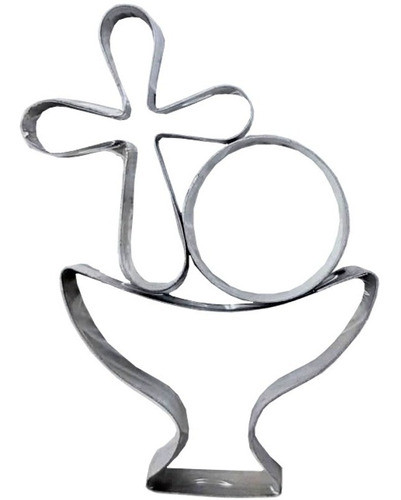 Cortante Reposteria Galletitas Fondant Metalico Comunion X3 0