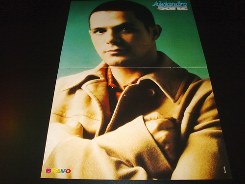 Poster Leonardo Dicaprio * Alejandro Sanz * 42 X 29 (h040) 1