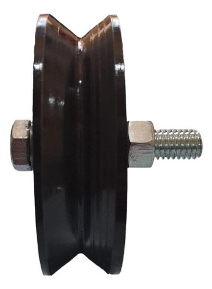 Rueda De 75mm Fundicion Para Porton Corredizo/ Puerta Graner 1