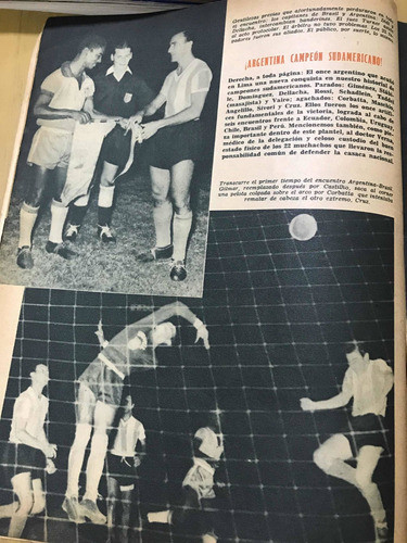El Gráfico 1961 Delgui Pelota ,póster Ricardo González Box 1