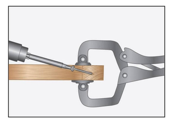 Set X 2 Atornillador Torx Vastago Hexagonal 1/4 Milescraft - 1