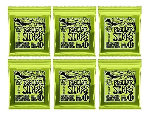 Ernie Ball Regular Slinky Nickel Wound Sets .010 .046 ( 0