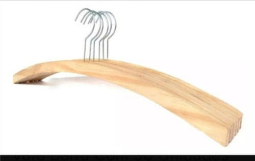 Cabides De Madeira Varal Kit Com 30 Pçs! Medida 40 Cm!!!!!! 0