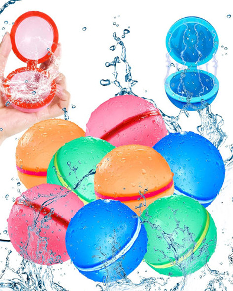 Globos De Agua Reutilizables Para Juegos, 8 Unidades 0
