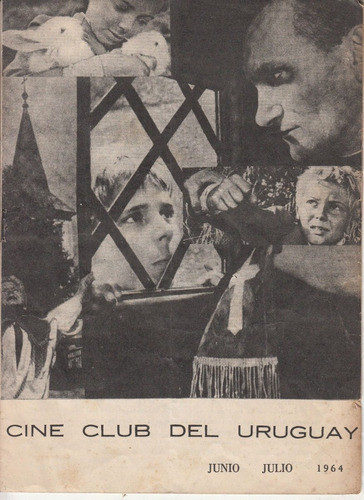 Cine Club Del Uruguay Programa Junio - Julio De 1964 0