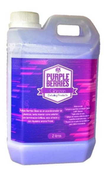 Glänzen Detailing Purple Berries Acondicionador Int Ext 2 Lt 0 Glänzen Detailing Purple Berries Acondicionador Int Ext 2 Lt 0