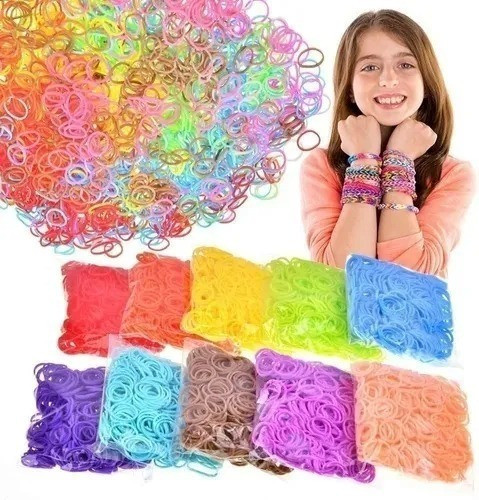 Super Set Juego De Niños Gomitas Para Su Propias Pulseras 1