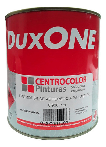 Promotor De Adherencia P/ Plásticos Centrocolor Duxone 0,9 L 0