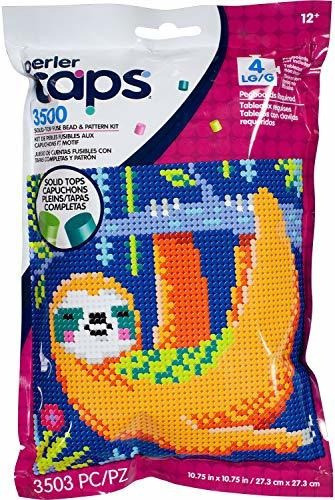 Perler 80-11145 Cuentas Fusibles De Tapa Sólida, 3505 Piezas 0